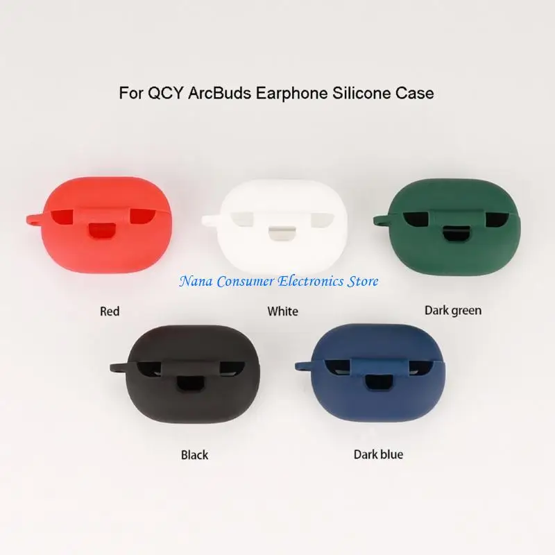 Durable Silicone Anti-Scratch Earbud Storage Sleeve