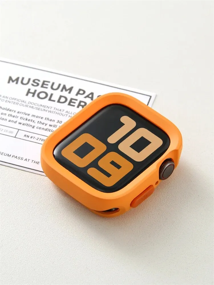 2024 جديد الوفير لينة غطاء من السيليكون لساعة أبل...