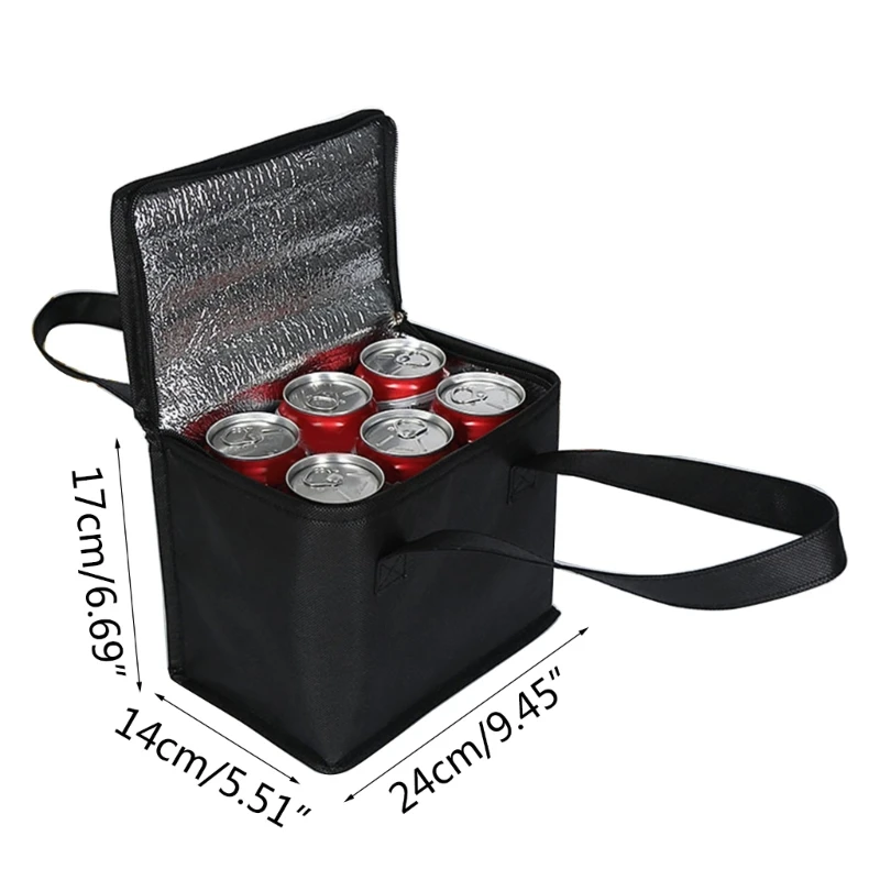 Cooler Bag Insulated Leakproof Ice Box Collapsible Freeze Soft Lunch Cooler Bag cooler bag