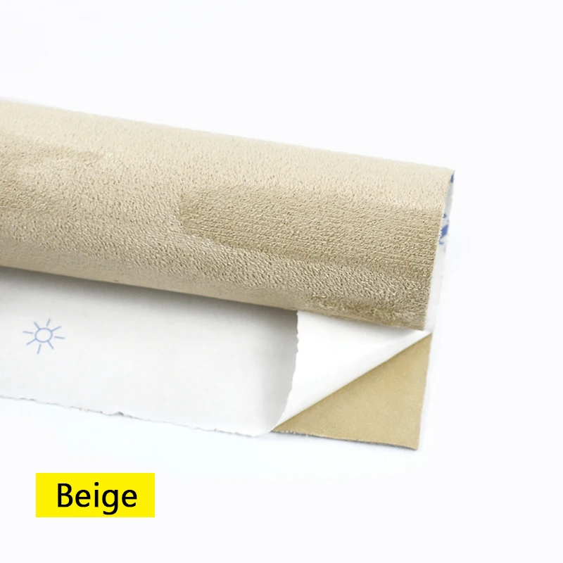 Suede Fabric Self-Adhesive Cloth for Interior DIY Projects