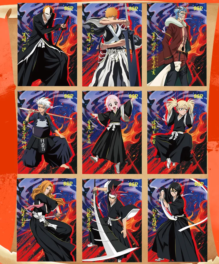Nuova Carta Bleach: La Battaglia Definitiva - Guerra del Sangue del Millennio, Carta Flash 3D Colorata Rara Edizione Limitata, Carte da Collezione per Giochi di Carte - immagine 6