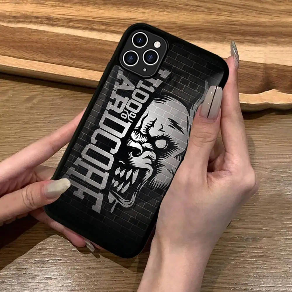 Bone Gabber Hardcore Dog Silicone Phone Case - Durable PC+TPU Mobile Cover