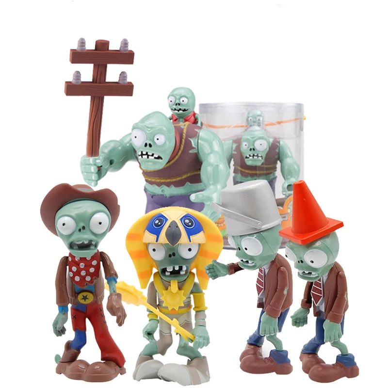 Large Genuine Plants vs. Zombie Toys 2 Complete Set Of Boys Soft Silicone  Anime Figure Children's Dolls Kids Birthday Toy Gifts