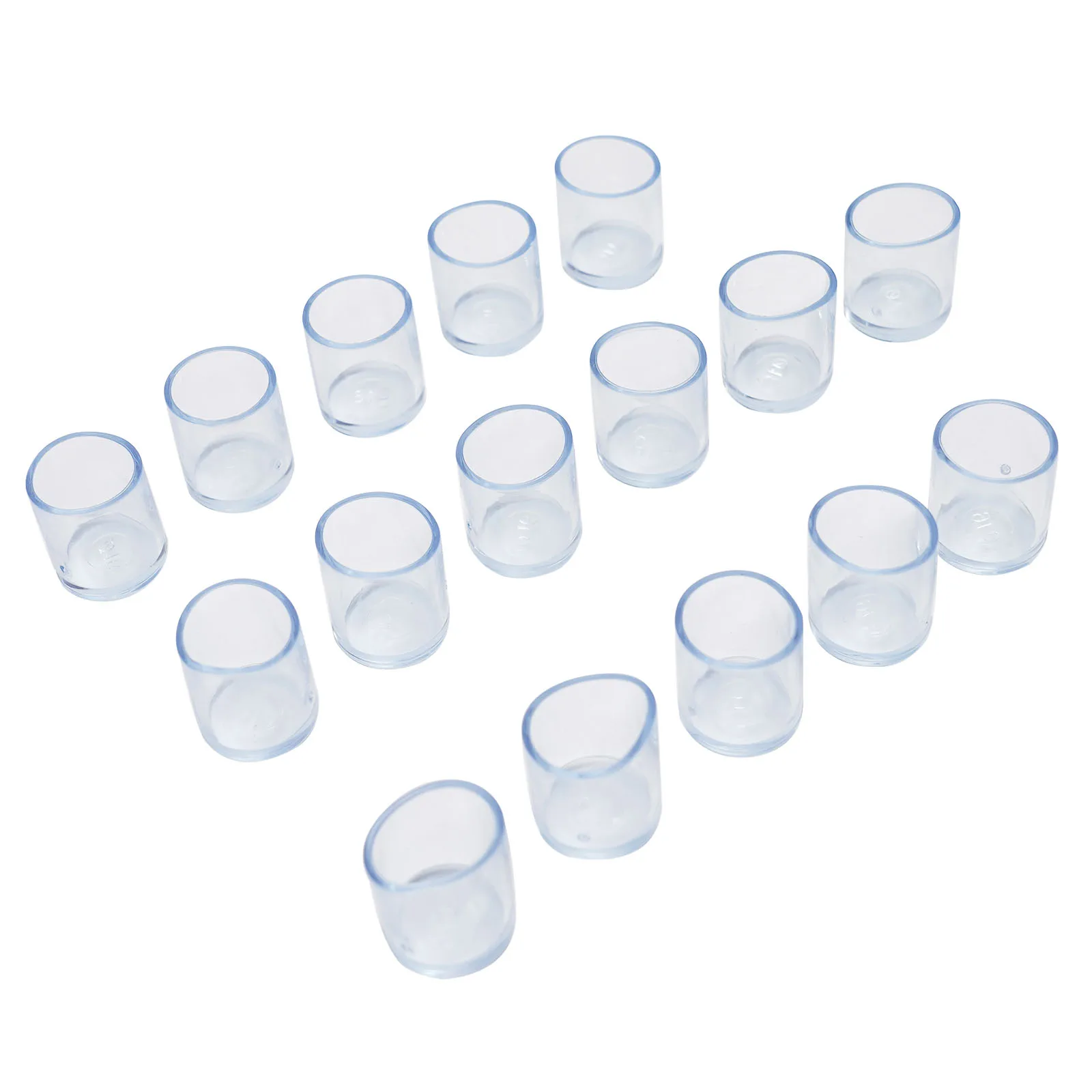 16pcs Chair Leg Cap Rubber Feet Protector Pads Non-slip Furniture Table Covers Furniture Leveling Feet Home Decor