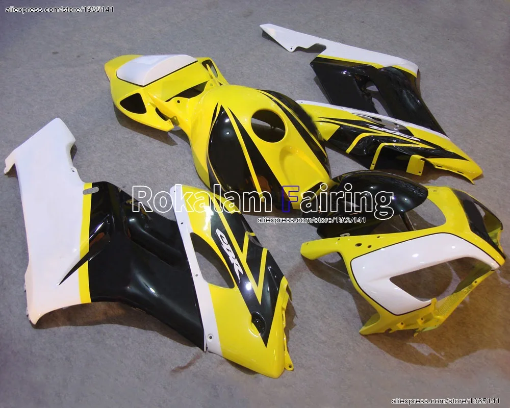 

Желтый, белый, черный корпус для Honda 2005 CBR1000RR 2004 Обтекатель CBR 1000RR 04 05 обтекатель для мотоцикла (литьё под давлением)