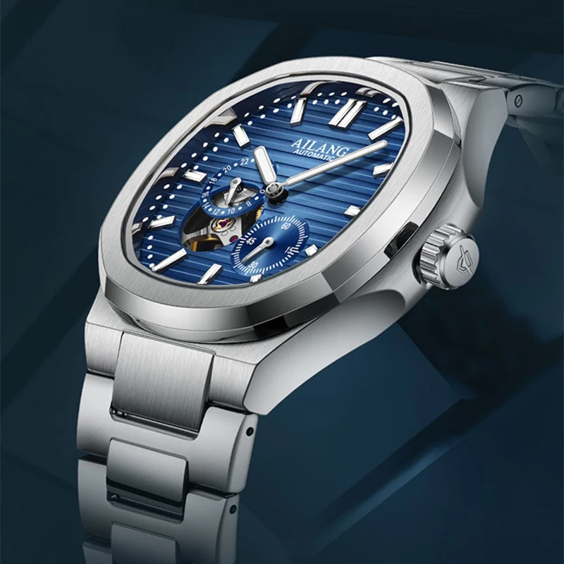 AILANG Sport es for Men Luminous 3ATM Waterproof Automatic Mechanical Genuine Stainless Steel Wrist_voghion.com
