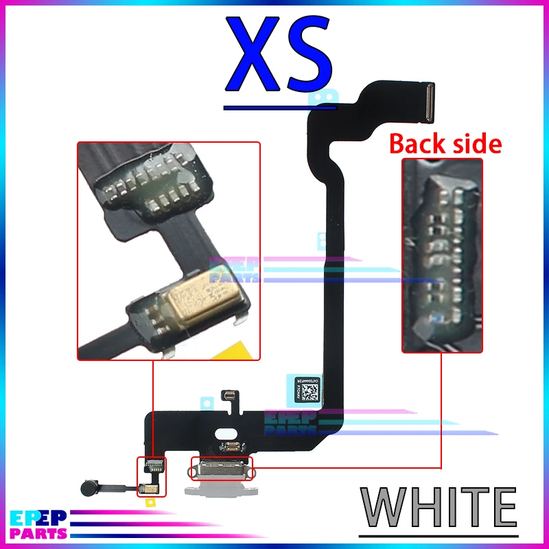 Original IC Usb Connector Charging Module Dock for Iphone 7 8 Plus Xs Max 7P 8P X Xr Charger Flex Board Cable Repair Parts
