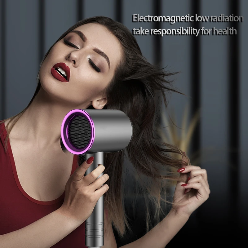 Wholesale Price Hair Dryer Free Shipping, 110V~240V International Voltage Electric Hair Brush Professional Quick Dry Dryer 2