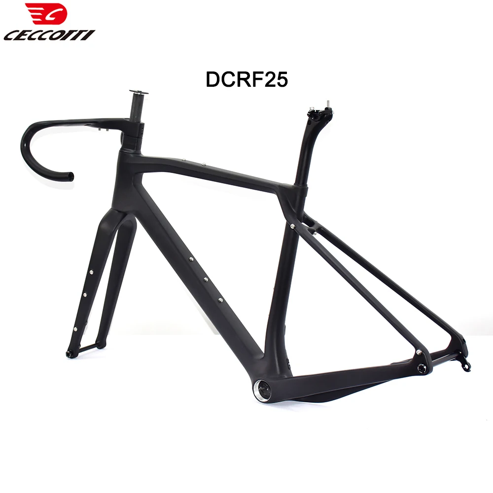 Carbon Gravel Frame with Disc Brake Bicycle Frameset Full Hidden Cable Bike Framework 700C * 47C T47 BB bicycle parts bicycle frame