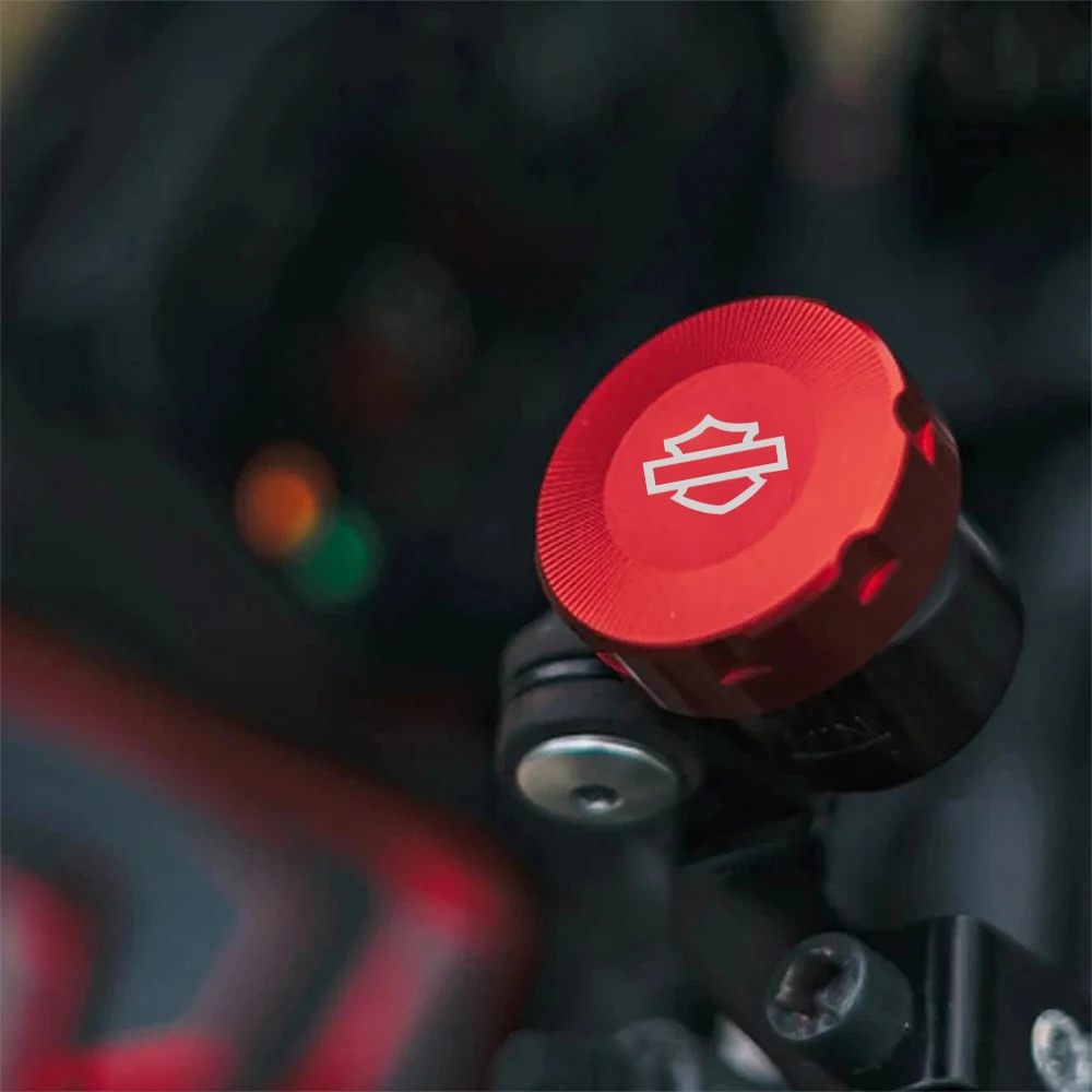Harley Pan America Special Motorcycle Brake Fluid Reservoir and Valve Caps Accessories