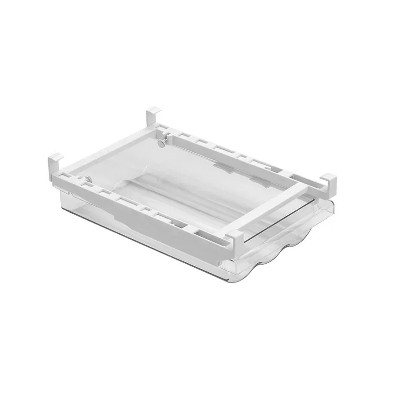 Wall-mounted Refrigerator Drawer Egg Storage Space-saving Kitchen Drawer-type Frozen Egg Divider Hanging Organization Artifact
