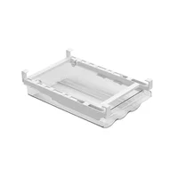 Wall-mounted Refrigerator Drawer Egg Storage Space-saving Kitchen Drawer-type Frozen Egg Divider Hanging Organization Artifact 2