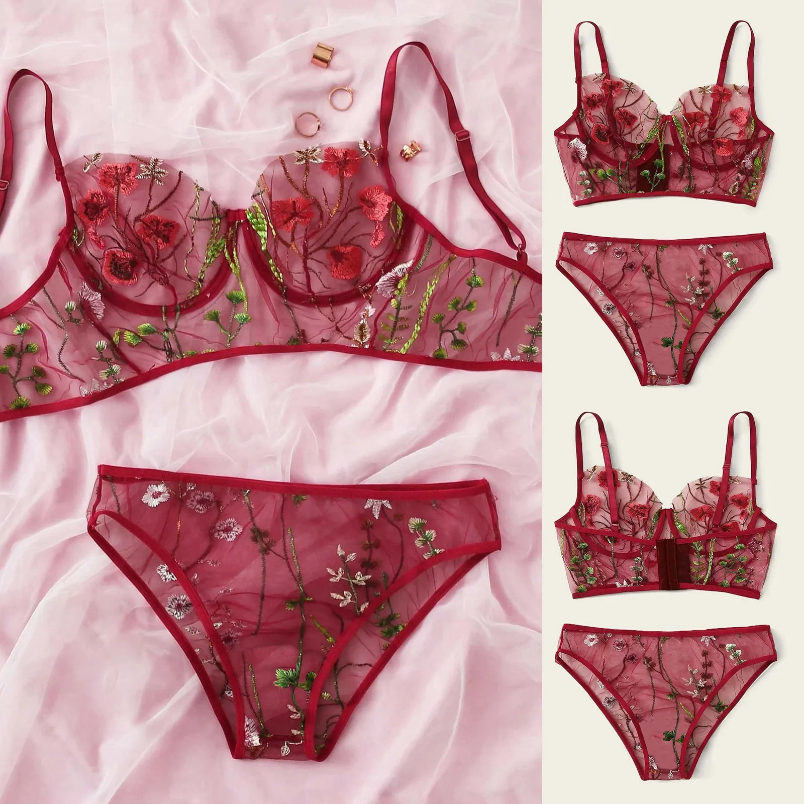 Hot Sale Female Underwear Sexy Lingerie For Women Naughty Bra Sexy G-string Thong Sleepwear Underwear Lingerie Lenceria Femenina