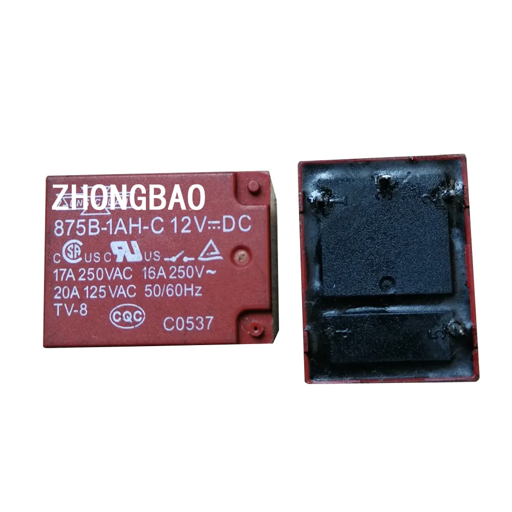 

10pcs 100%Original New Relay 875B-1AH-F-C-12V 875B-1AH-F-C-DC12V 875B-1AH-F-C-12VDC 875B-1AH-F-C M02 4PINS 17A 12VDC