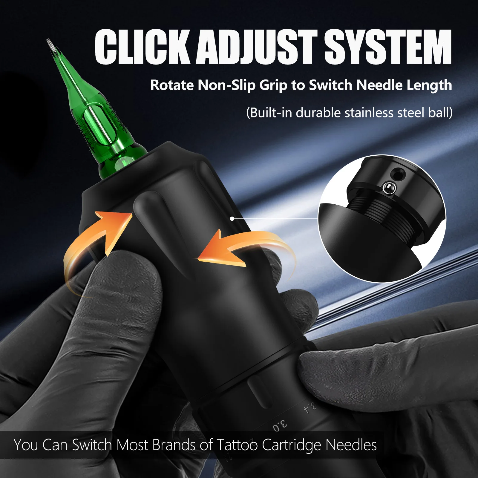 タトゥーマシン ワイヤレス パワーサプライ タトゥー電源 ワイヤレス