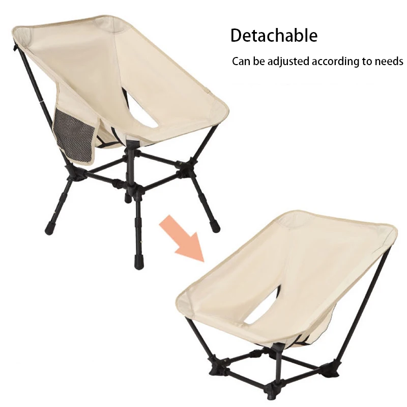 New Travel Ultralight Folding Chair High Load Outdoor Camping Chair Portable Beach Hiking Picnic Seat Fishing BBQ Tools