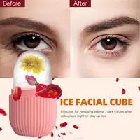 Silicone Ice Cube Trays Beauty Lifting Ice Ball Face Massager Contouring Eye Roller Facial Treatment Reduce Acne Skin Care Tool 2