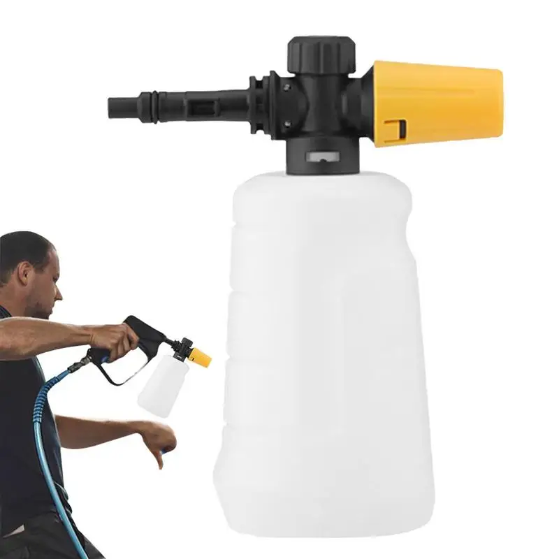 

Foaming Pump Sprayer Car Washing Foam Sprayer 24.6OZ Pressure Bottle MultiFunction Sprayer For Home Garden Car Detailing Washing