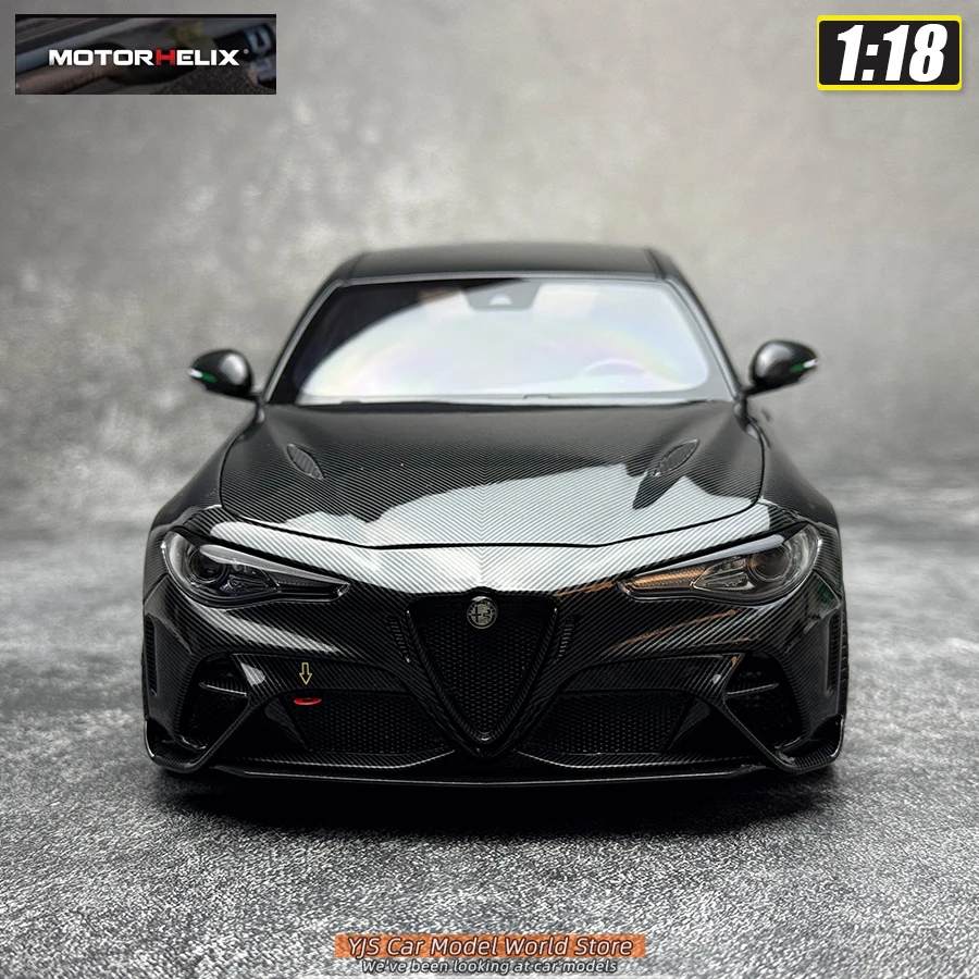 MOTORHELIX 1/18 scale New Alfa Romeo Giulia GTAm Car model Metal