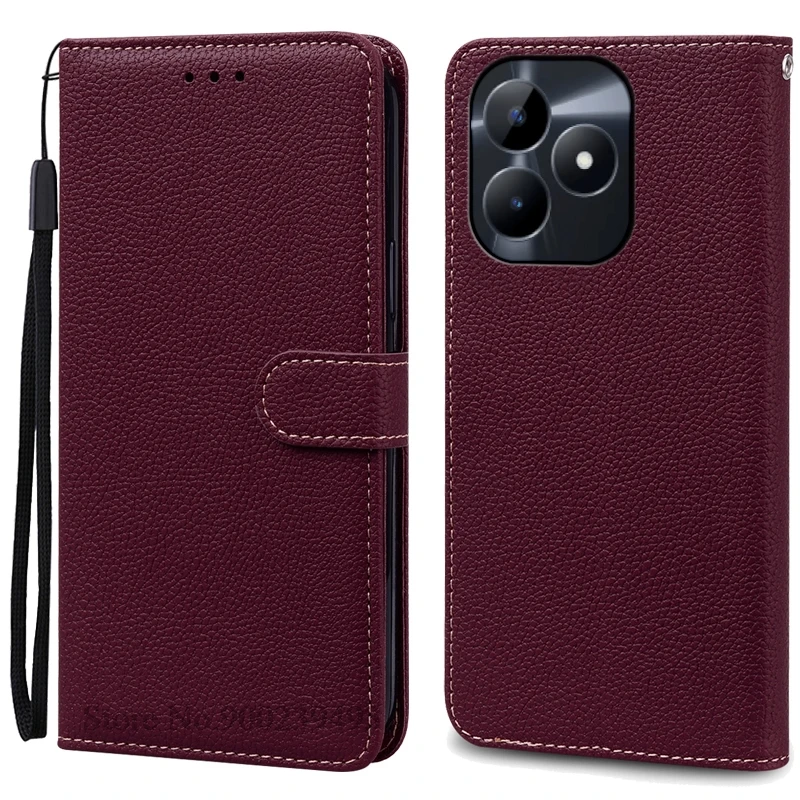 Elegant Leather Flip Wallet Case – Premium Phone Cover and Holder