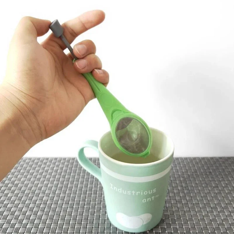 Enhanced Flavor Tea Infuser with Built-in Plunger - Reusable Strainer for Optimal Steeping and Stirring