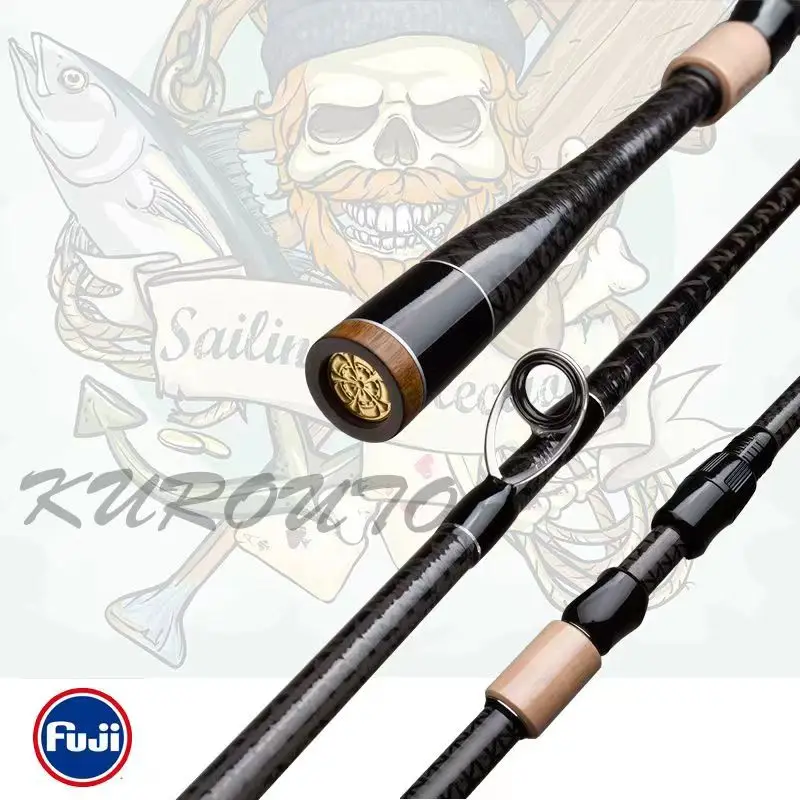 Mavllos KURATE Snapper Fishing Rod with Bait 5-15g/8-16g 40T Carbon  Professional Level Fuji-A Guides Bass Spinning Casting Rod