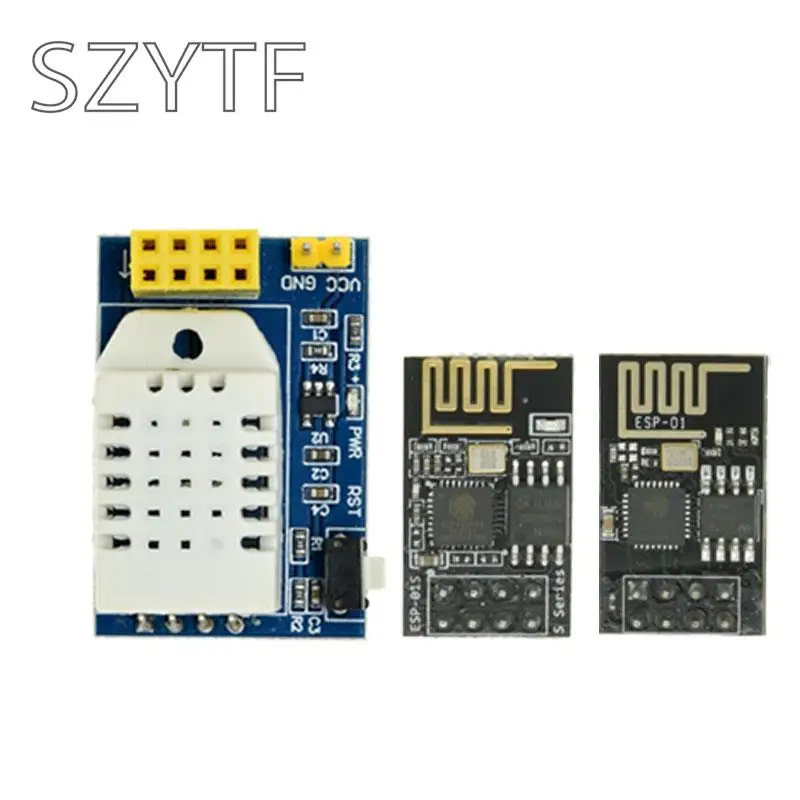 Interfaz WIFI ESP8266 ESP 01S AM2302 DHT22, Sensor de humedad y ...