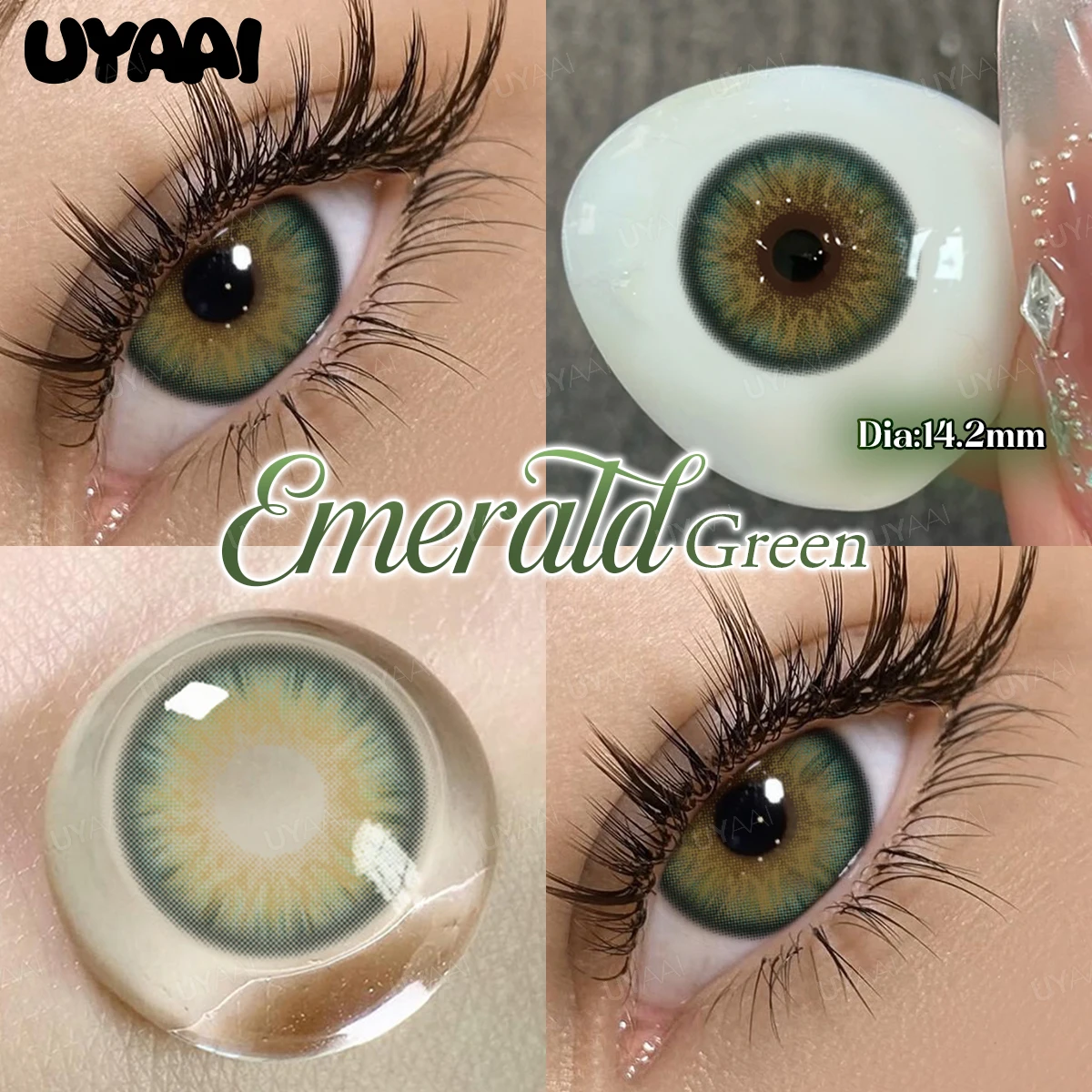 Natural Green Eye Contact Lenses
