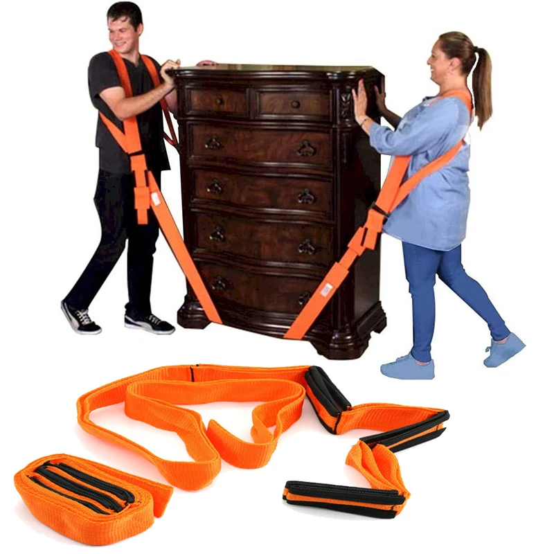 Furniture Moving Carrying Straps Shoulder Forearm Carry Rope Lift Heavy