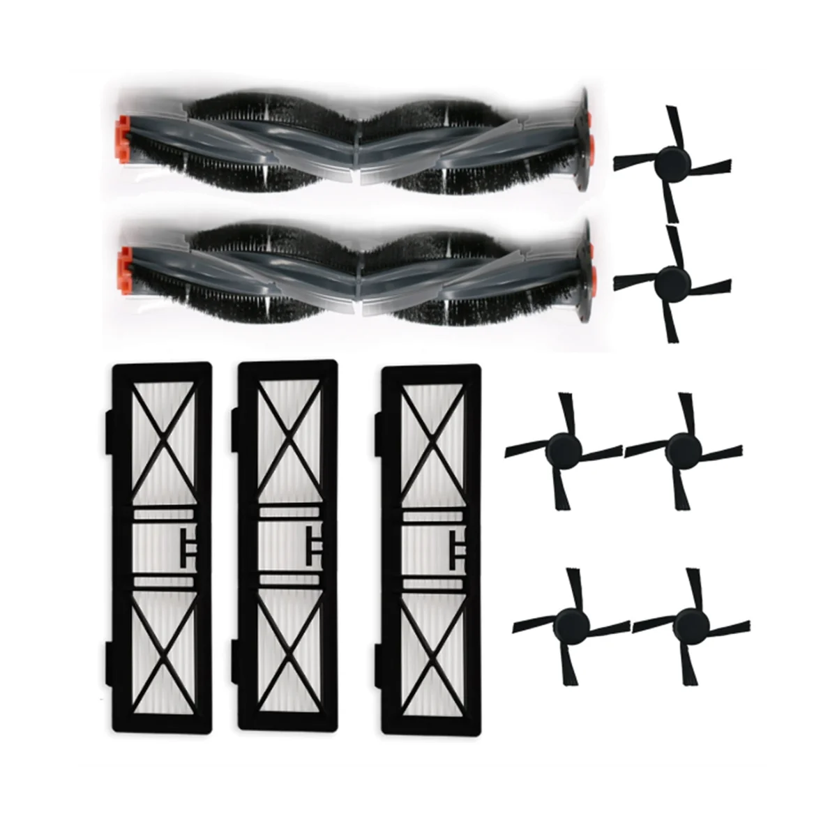 

Main Side Brush Filter For D7 D5 D3 D7500 D8500 D800 Robot Vacuum Cleaner Accessories Kit