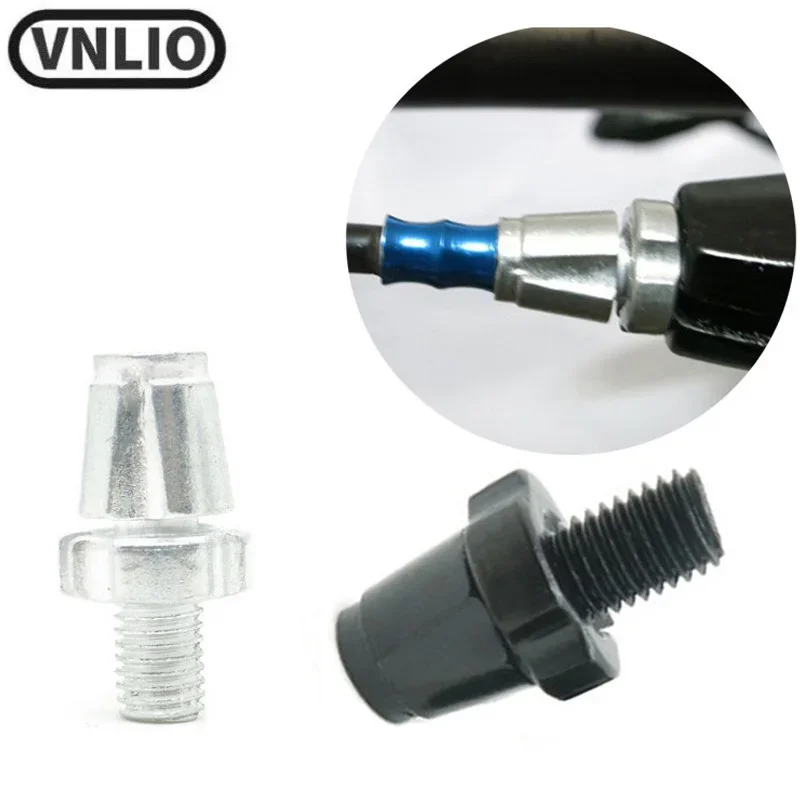YAAQII For Bicycle Brake Lever Adjusting Screws M10 Bike Shifter Cable Adjuster Bolts Aluminum Alloy Cantilever Center Pull Disc Caliper V Brake 2 Pieces