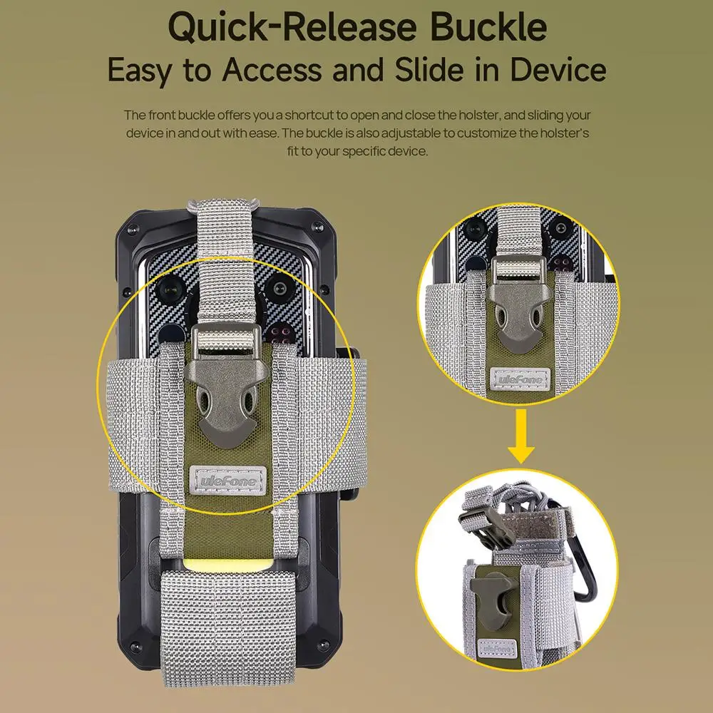 Ulefone Armor Holster Multi-Purpose Phone Pouch Waist Bag