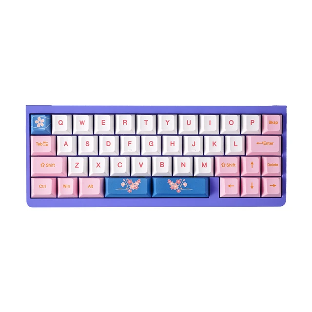 Idobao ID42 White Keyboard Pc Wired Keyboard Mini Mechanical