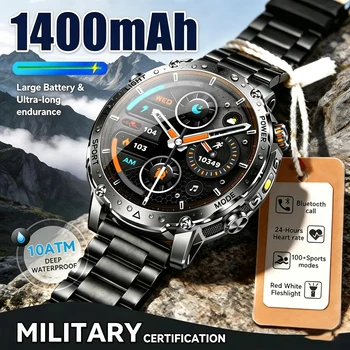 2026 1400 mAh Battery NEW Militar Built-in Dual-band GPS Sports Smart Watches Compass Outdoor RIDE Run IP68 Waterproof Bracelet 1