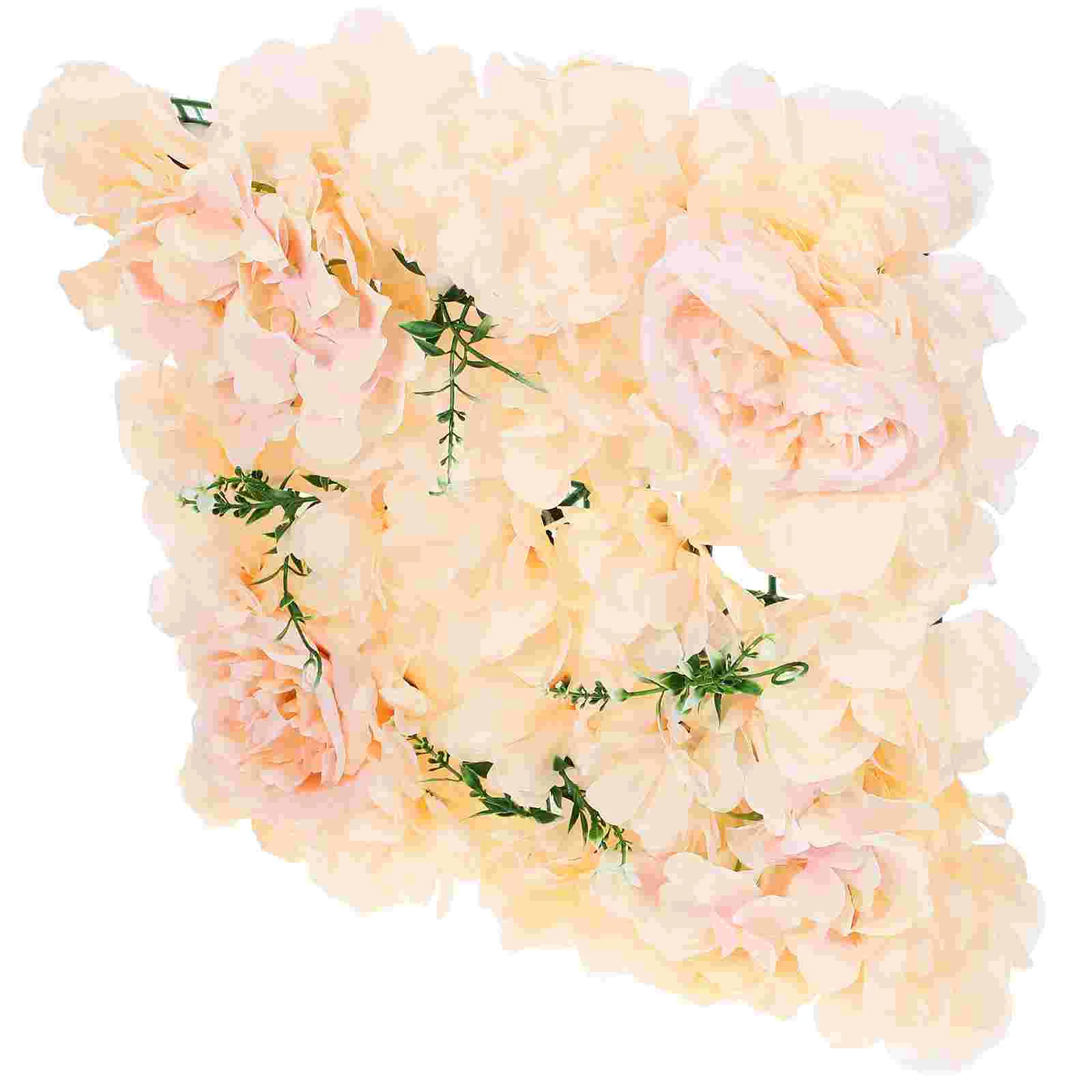 

Decor Silk Rose Flower Panel for Backdrop Artificial Flowers Wedding Decoration Wall