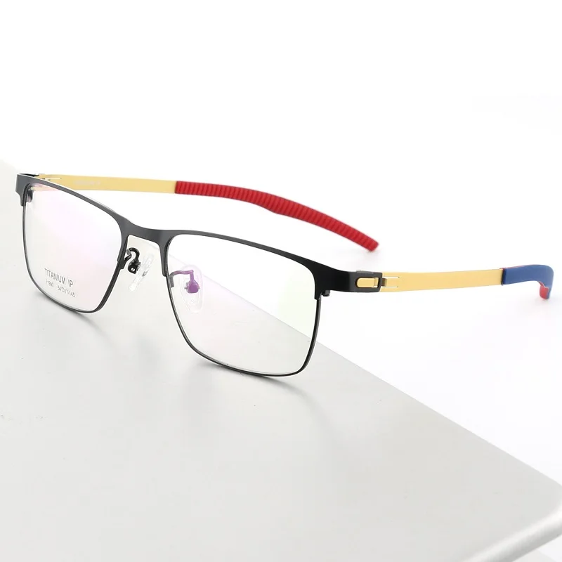 

2022 New High Quality Titanium Glasses Frame Men's Outdoor Sports Eyeglasses Women Non-slip Screwless Myopia Optical Eyewear