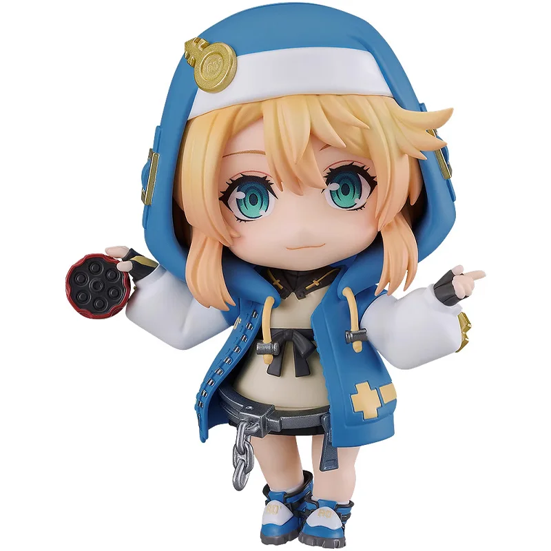 

In Stock Original Good Smile Nendoroid GSC 2212 BRIDGET Guilty Gear 10CM Anime Figure Model Collectible Action Toys Gifts