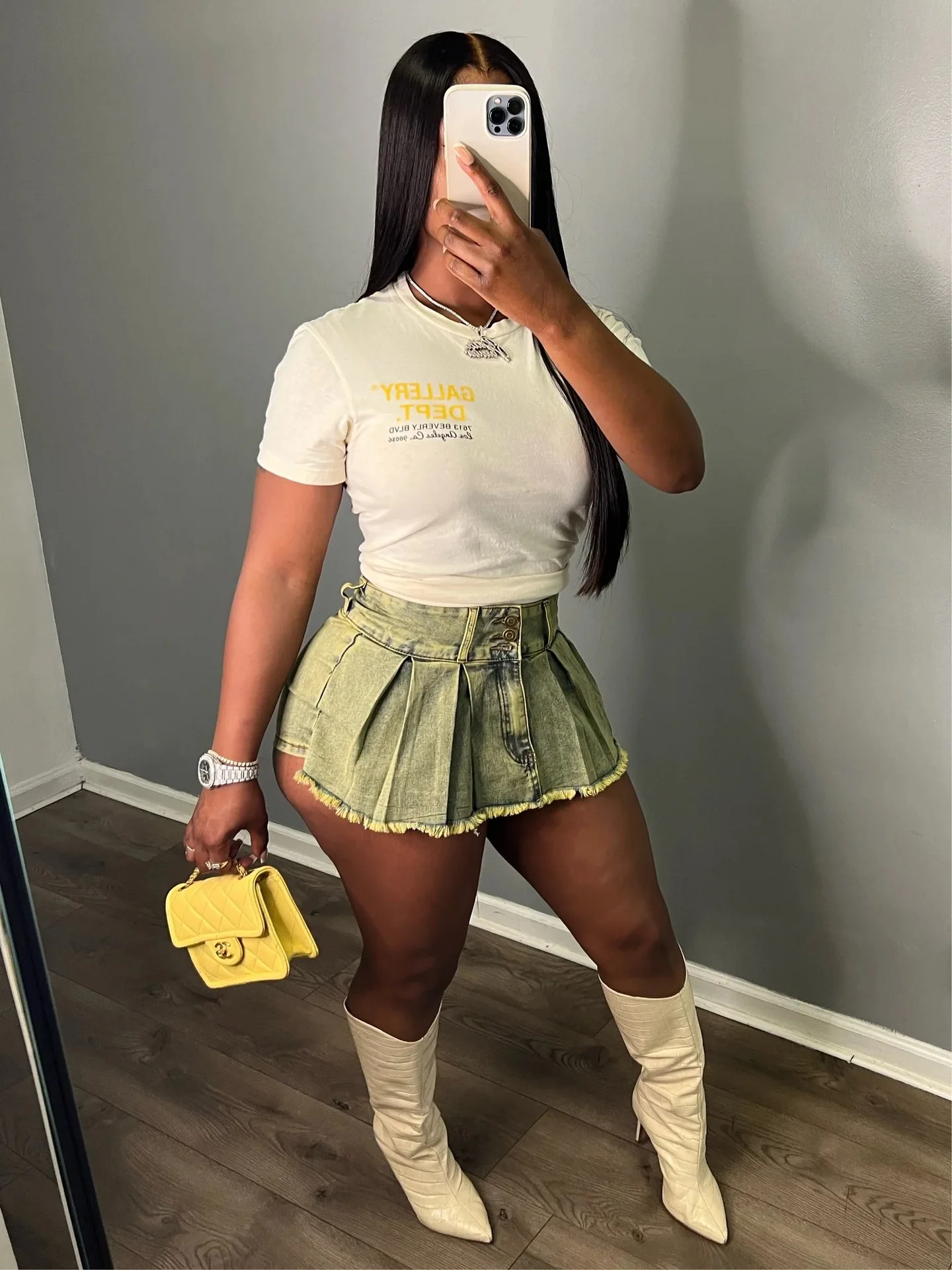 Denim Skirts Jean Shorts Pant Pleated Dress 2023 Winter Clothes Women Tie Dye Pant Y2K Streetwear Fashion Sexy Club Party Skirts