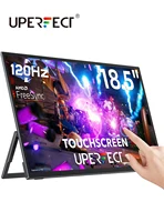 UPERFECT 18.5" Portable Touchscreen Monitor 120hz 1080P FreeSync Mobile Monitor with Stand USB C Mini HDMI for PC Mac HUAWEI