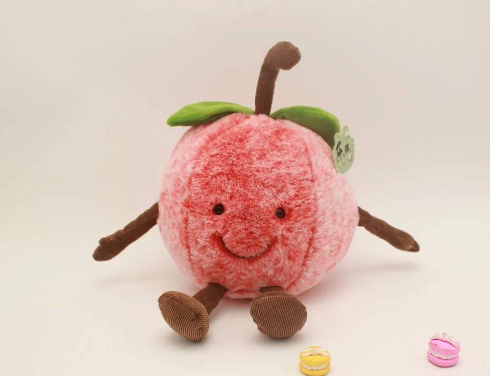 1pc Cute kawaii cartoon watermelon Stuffed fruit Toy Chidren Soft Plush Dolls Toys Kids Birthday Gifts Home Decoration #CS