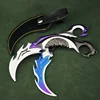 16cm Valorant Weapon Big Melee Reaver 2.0 Karambit Knife Metal M4 Game Peripheral Samurai  Alloy Model Desktop Display Gift Toy 4