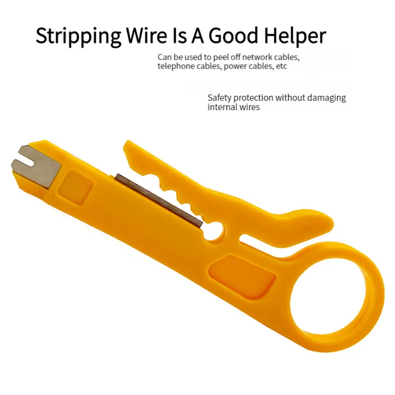 COMNEN Wire Stripper Knife Rj45 Crimper Pliers Crimping Tool Cable Stripping Wire Cutter Crimpatrice Tool Parts Multitool wire stripper tools,multi functional tools,electrician tools