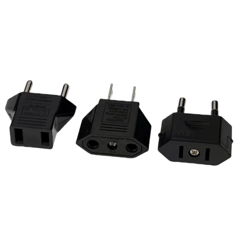 US To EU American Travel Adapter 2 pin 4.0mm European EU To US plug Power adapter Converter Electrical Socket Outlet plug adapter