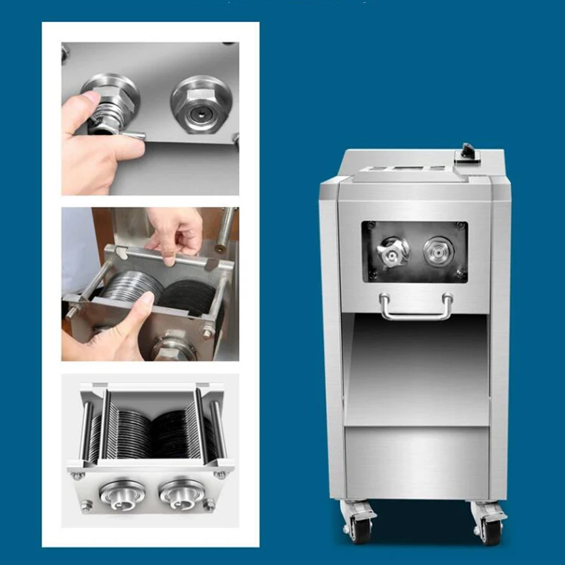 

PBOBP Electric Food Grinder 1300W Meat Grinder Large Commercial Multi-Function Minced Meat Stainless Steel Minced Vegetables