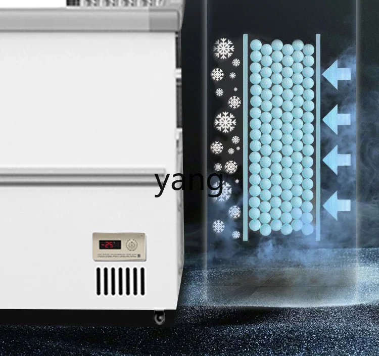 L'm'm Commercial Display Cabinet Frozen to Keep Fresh Refrigerator Cabinet Freezer Horizontal