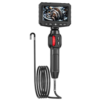 Two-Way Articulating Borescope Camera with Light: Industrial Endoscope Inspection Camera with Articulated Probe 1