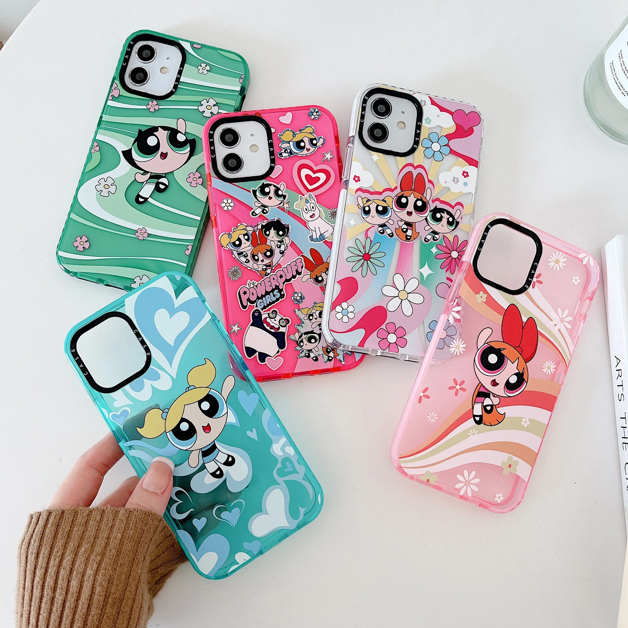 Phone Case Powerpuff Girls Transparent Powerpuff Girls Phone Case