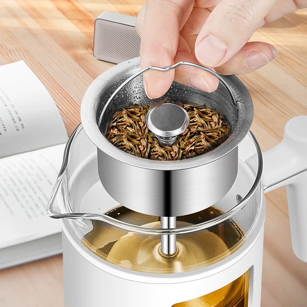 Household Electric Water Kettle Steam Tea Maker Office Glass Health Pot Scented Tea Electric Water Kettle