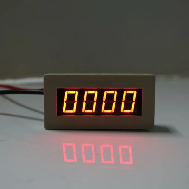 

Upgraded Trigger Counter Module Accumulator 4-Bit Red 0.56in Digital Tube Displa Dropship