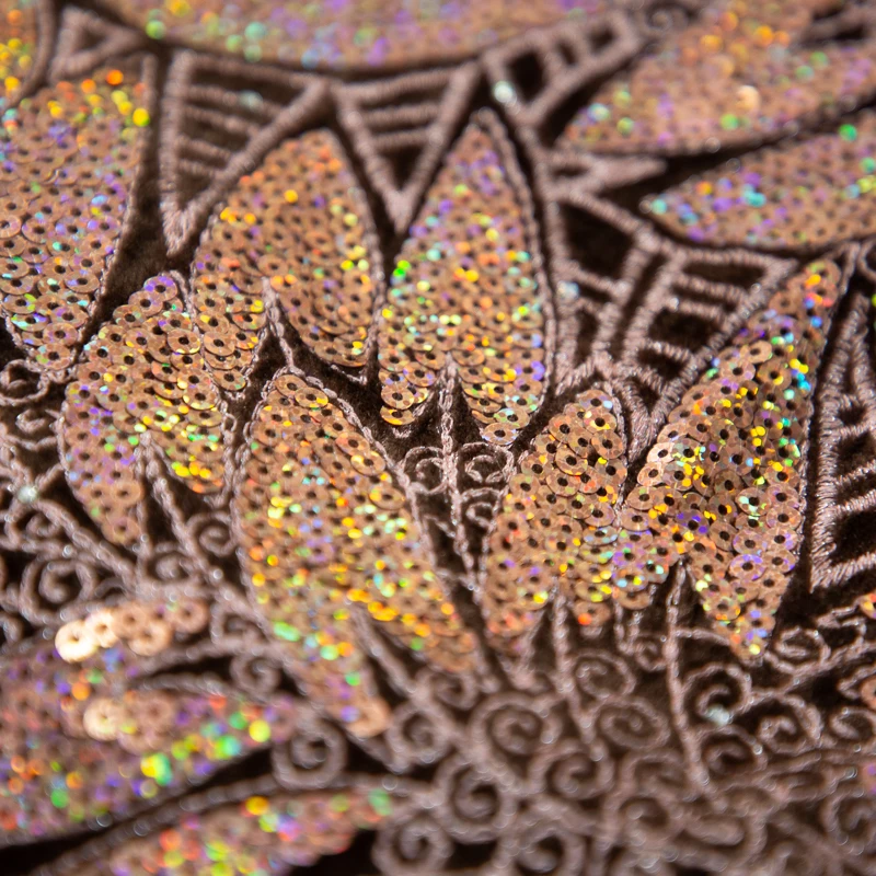 Kalume African Tulle Lace Fabric Sequins 2025 Nigerian Tulle Velvet Lace Fabric Tissue Fabric for Party Sew Cloth F3576